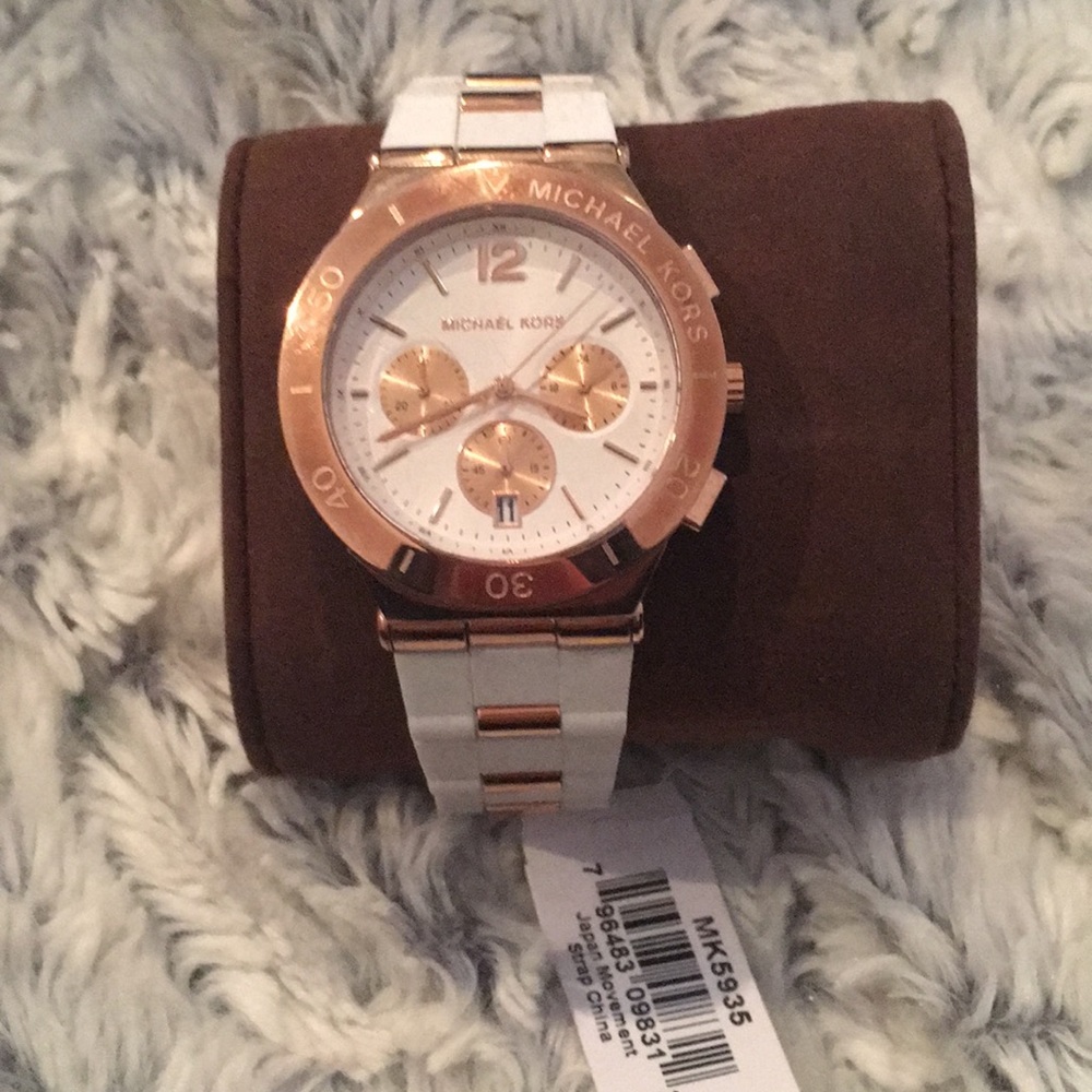 Michael Kors watch rose gold NWT